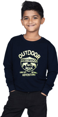 CRAZYPENGUIN ELITE Full Sleeve Printed Boys Sweatshirt