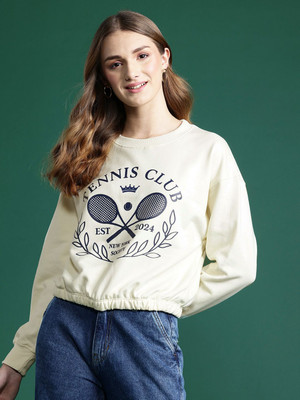 Dressberry Full Sleeve Printed Women Sweatshirt