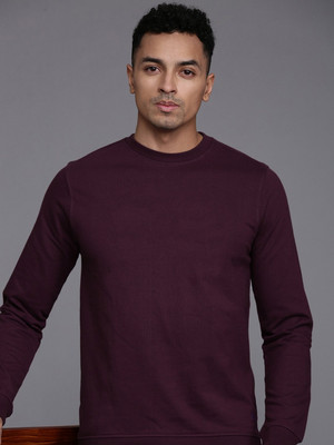 Ravi creations Full Sleeve Solid Men Sweatshirt