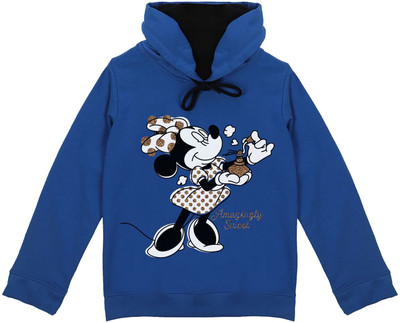 DISNEY BY MISS & CHIEF Full Sleeve Graphic Print Girls Sweatshirt