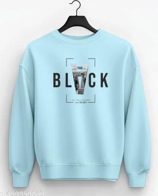 SAURYASPRIME Full Sleeve Printed Men Reversible Sweatshirt
