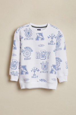 Allen Solly Full Sleeve Graphic Print Boys Sweatshirt