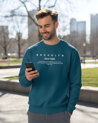 flyind Full Sleeve Printed Men Sweatshirt