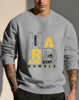 AUSK Full Sleeve Printed Men Sweatshirt