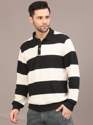 NEXGEN CLUB Full Sleeve Color Block Men Sweatshirt
