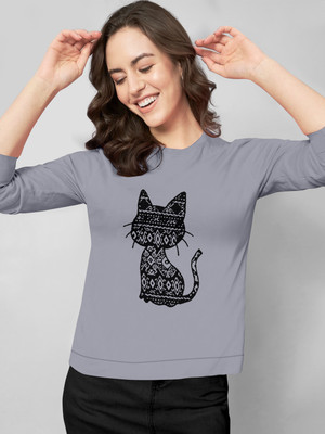 MVP Full Sleeve Printed Women Sweatshirt