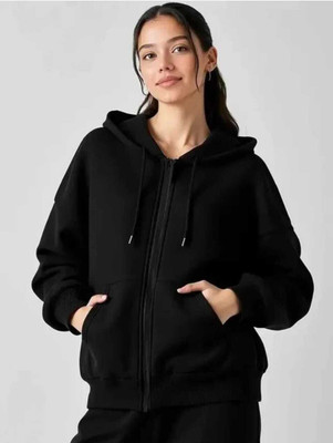 VESTISIN Full Sleeve Solid Women Sweatshirt