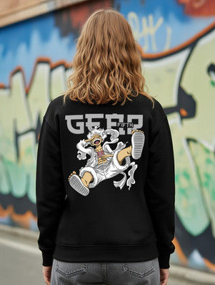 Manlino Full Sleeve Graphic Print Women Sweatshirt