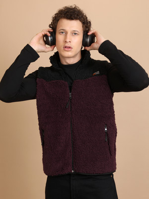 HIGHLANDER Sleeveless Solid Men Sweatshirt