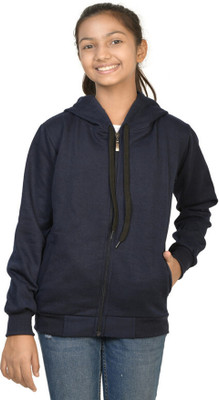 IndiWeaves Full Sleeve Solid Boys Sweatshirt