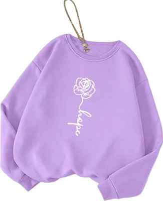 Draxstar Premi Full Sleeve Printed Women Sweatshirt