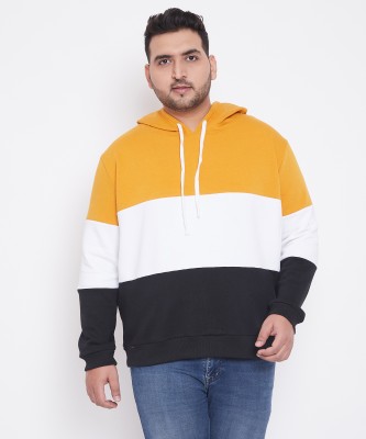 Instafab Plus Full Sleeve Color Block Men Sweatshirt