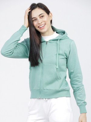 Tokyo Talkies Full Sleeve Solid Women Sweatshirt