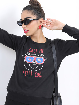 KETCH Full Sleeve Printed Women Sweatshirt