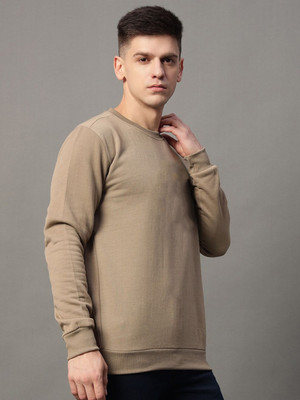 SPOWEARY Full Sleeve Solid Men Sweatshirt