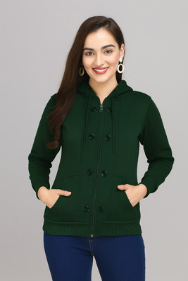 Blushh Collection Full Sleeve Solid Women Sweatshirt