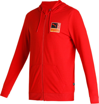 PUMA Full Sleeve Self Design Men Sweatshirt