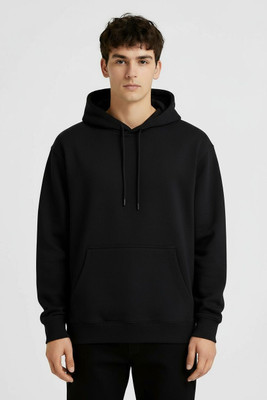 WALK THIS WAY Full Sleeve Solid Men Sweatshirt