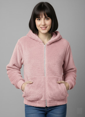 Wineberry Full Sleeve Self Design Women Sweatshirt
