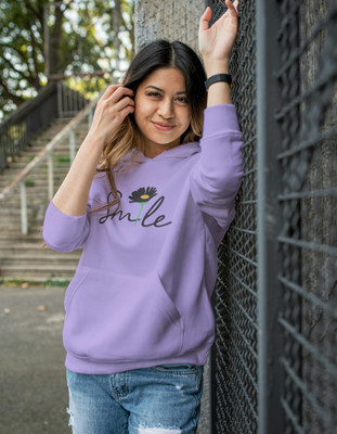 EZCLOTHING Full Sleeve Printed Women Sweatshirt