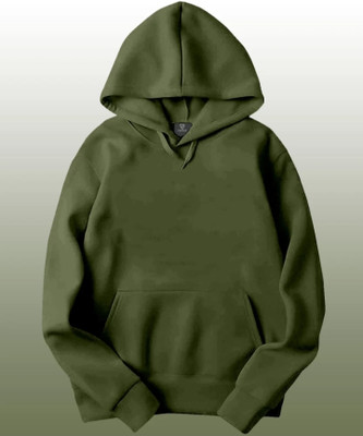 globalitalianlook Full Sleeve Solid Men Sweatshirt