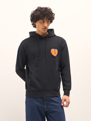 THE BEAR HOUSE Full Sleeve Solid Men Sweatshirt