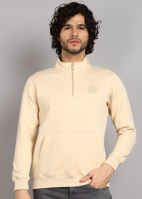 KILLER Full Sleeve Solid Men Sweatshirt