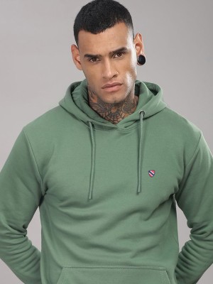 Merriment Full Sleeve Solid Men Sweatshirt