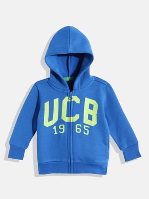 United Colors of Benetton Full Sleeve Printed Baby Boys Sweatshirt