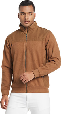 Octave Full Sleeve Solid Men Sweatshirt