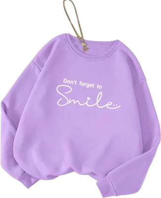 Draxstar Premi Full Sleeve Printed Women Sweatshirt