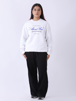 TheBTclub Full Sleeve Printed Women Sweatshirt