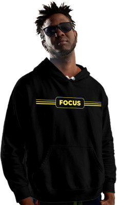 Fighterhero Full Sleeve Solid, Striped Men Sweatshirt