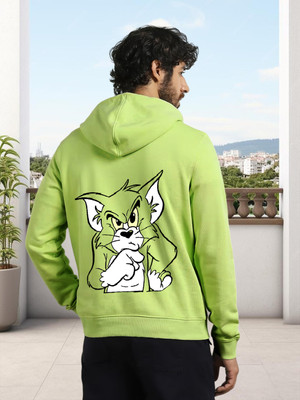 HouseOfCommon Full Sleeve Animal Print Men Sweatshirt