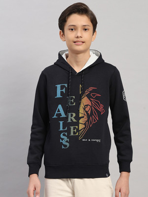 MONTE CARLO Full Sleeve Printed Boys Sweatshirt
