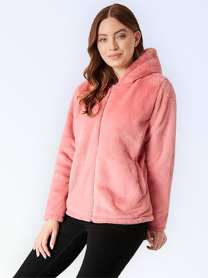 HOC Full Sleeve Self Design Women Sweatshirt