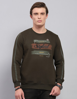 MONTE CARLO Full Sleeve Printed Men Sweatshirt