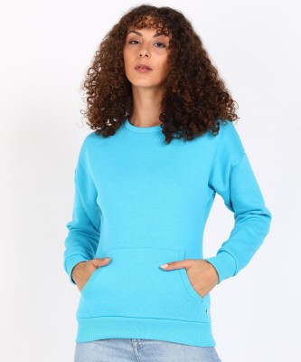 MONTE CARLO Full Sleeve Solid Women Sweatshirt