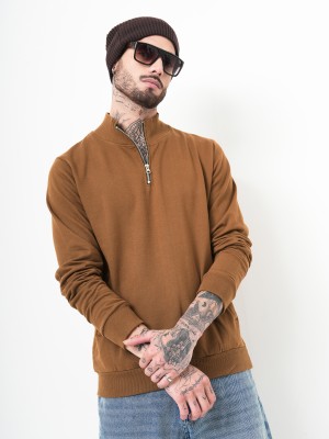 Paul Street Full Sleeve Solid Men Sweatshirt