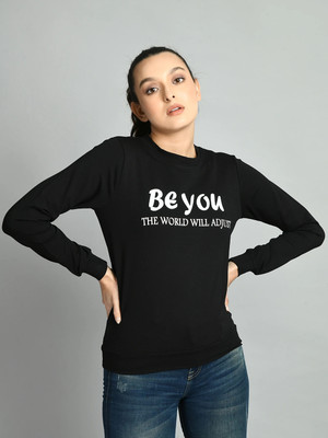 Fiorenza Full Sleeve Printed Women Sweatshirt