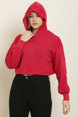 universal traderss Full Sleeve Solid Women Sweatshirt
