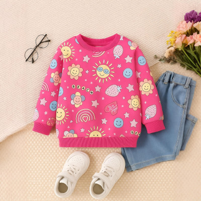 Show In Style Full Sleeve Printed Boys & Girls Sweatshirt