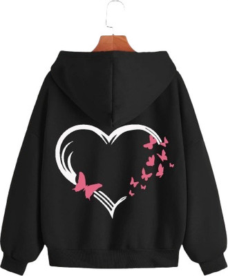 PD CLORI Full Sleeve Printed Men & Women Reversible Sweatshirt