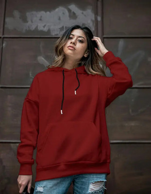 xpecto style Full Sleeve Solid Women Reversible Sweatshirt