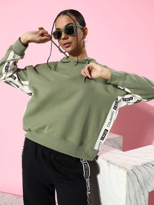 Roadster Full Sleeve Color Block Women Sweatshirt