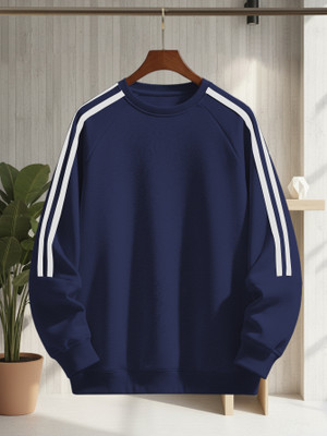 FashionAndYOUTH Full Sleeve Striped Men Sweatshirt