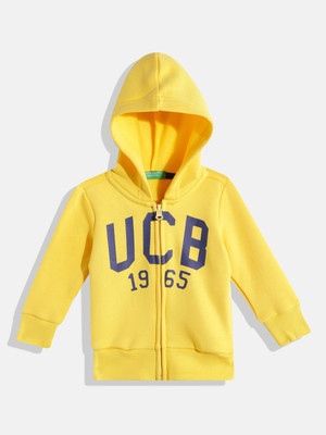 United Colors of Benetton Full Sleeve Printed Baby Boys Sweatshirt