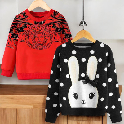 toystshirt Full Sleeve Printed Baby Boys & Baby Girls Sweatshirt