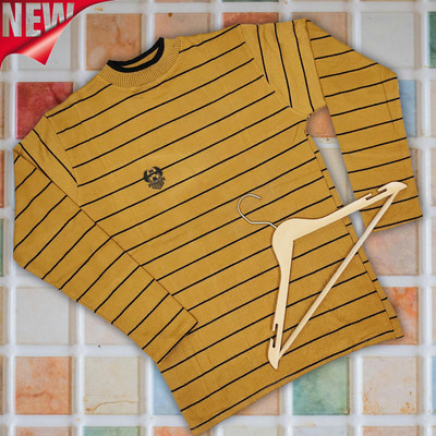Srh Sports Full Sleeve Striped Men Sweatshirt