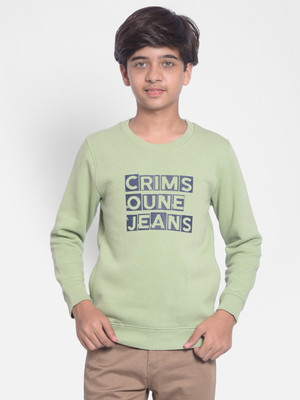 CRIMSOUNE CLUB Full Sleeve Printed Boys Sweatshirt